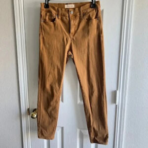 Madewell 9" high Riser Skinny 26 Brown
